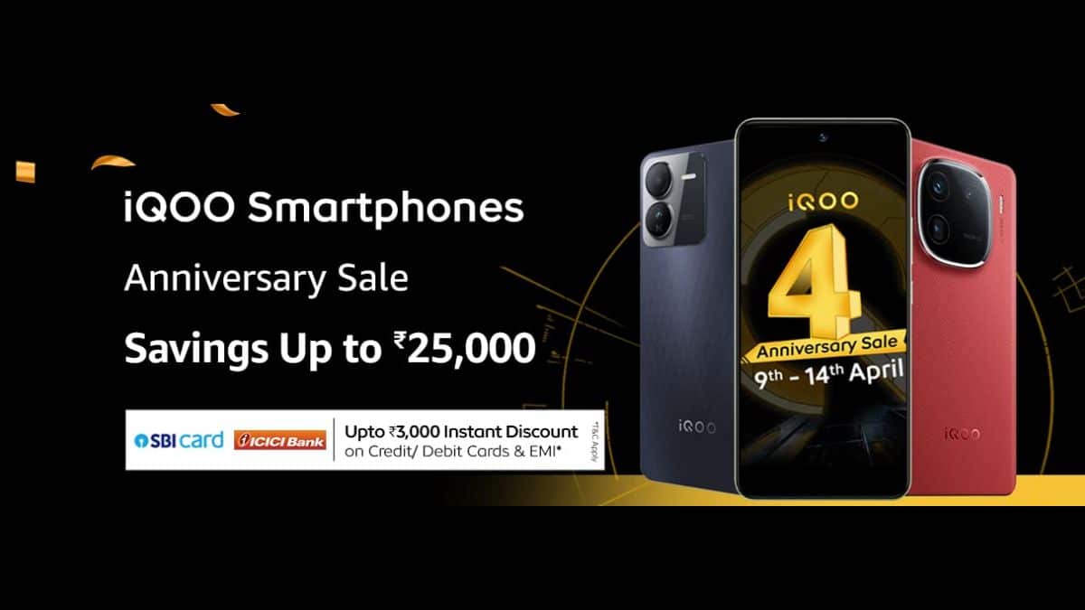 iQOO anniversary sale