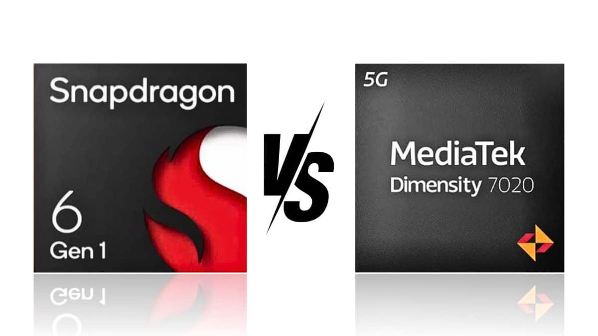 snapdragon 6 gen 1 vs dimensity 7020