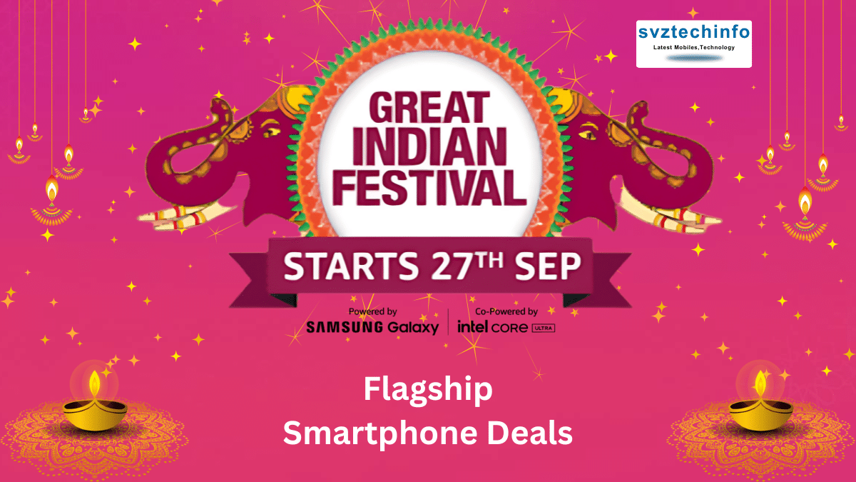 Flagship Smartphone Deals in Amazon's Great Indian Festival