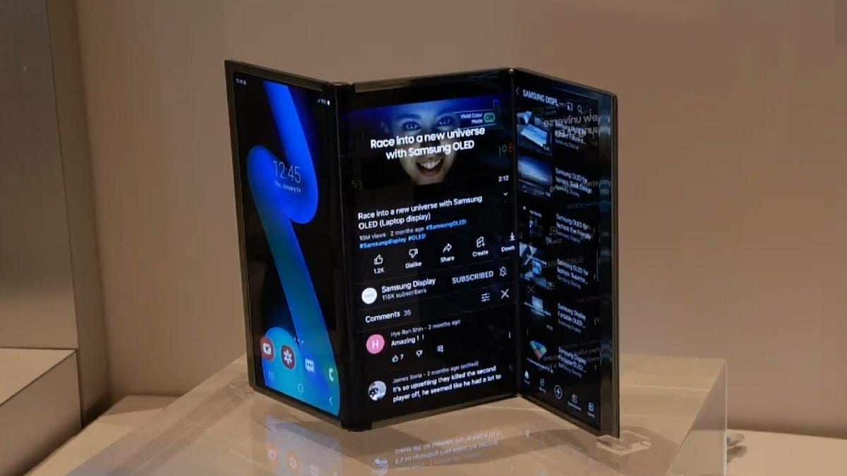 Samsung tri-fold smartphone, Galaxy Unpacked 2025, Samsung foldable phone, tri-fold device teaser, Samsung S25 series, Samsung innovation, tri-fold smartphone launch, Galaxy tri-fold phone, Samsung foldable lineup, Galaxy Unpacked highlights