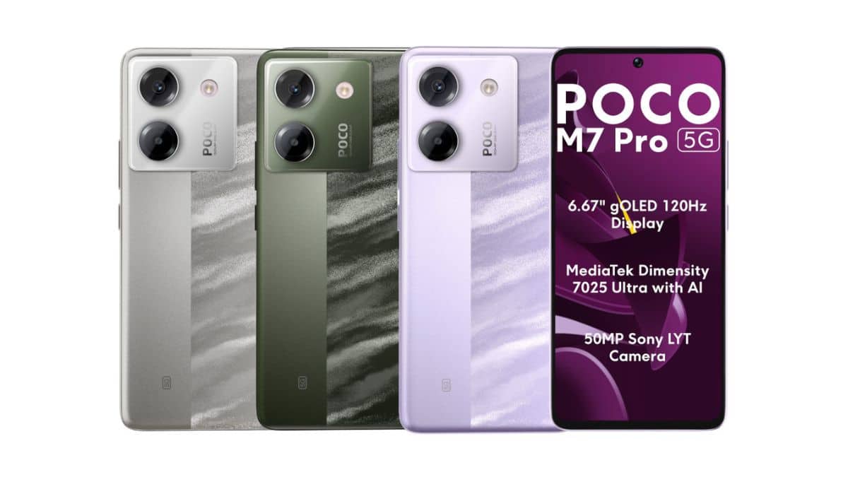 POCO M7 Pro 5G, POCO C75 5G, POCO smartphones India, Dimensity 7025 Ultra, Snapdragon 4s Gen 2, POCO M7 Pro price, POCO C75 price