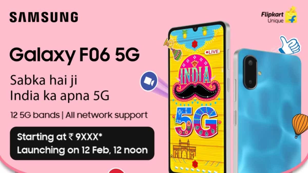 Samsung Galaxy F06 5G, Samsung F06 5G launch date, Galaxy F06 5G specifications, Samsung F06 5G Flipkart, Samsung F-series 5G phone, MediaTek Dimensity 6300, Samsung F06 5G India, Samsung F06 5G features, Galaxy F06 5G price, Samsung 5G smartphone India.