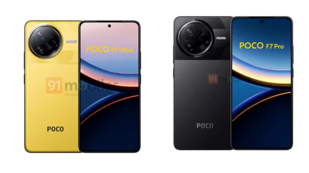 POCO F7 Pro specs, POCO F7 Ultra specifications, POCO F7 Pro vs F7 Ultra, POCO F7 series launch, POCO F7 Pro performance, POCO F7 Ultra HyperOS 2, POCO F7 Pro camera, POCO F7 Ultra features