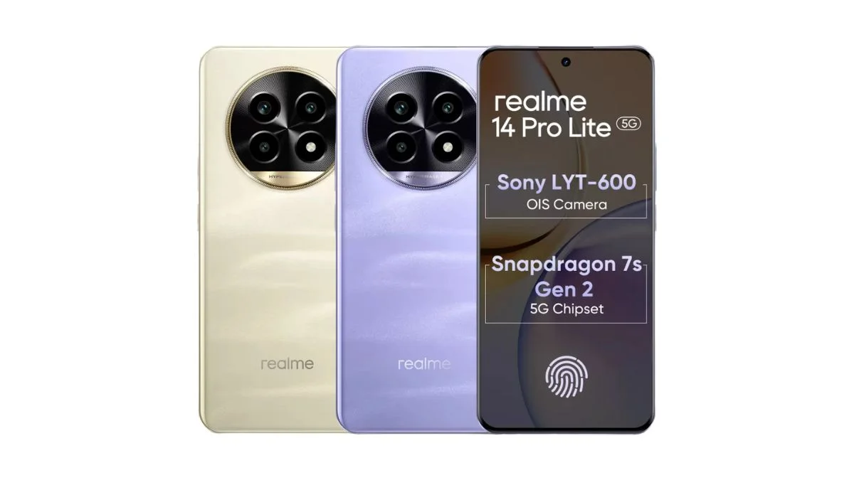 Realme 14 Pro Lite 5G India launch, Realme 14 Pro Lite price, Realme 14 Pro Lite specs, Snapdragon 7s Gen 2 phone, 50MP Sony LYT-600 camera, Realme 14 Pro Lite features, Realme 14 Pro Lite battery, Realme 14 Pro Lite display, Realme 5G phone, Realme latest smartphone.