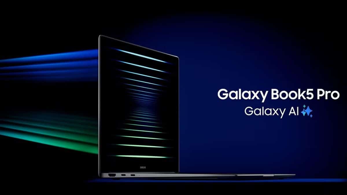 Samsung Galaxy Book 5, Galaxy Book 5 Pro, Galaxy Book 5 Pro 360, Intel Core Ultra, AMOLED 3K display, Samsung laptops India, Galaxy Book 5 price, AI-powered laptops, Samsung laptop launch 