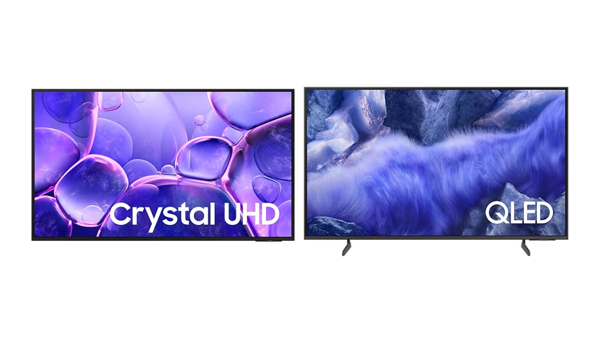 Samsung QEF1 QLED TV India Samsung Crystal Clear 4K UHD TV Samsung QLED TV price 2025 Samsung Smart TV with Vision AI QLED vs UHD TV Samsung Samsung TV 7 years OS updates Samsung 4K TV launch India Quantum Dot technology TV Samsung QEF1 TV specifications Best QLED TVs under 40000
